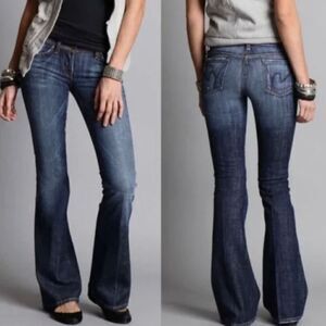 Citizens of Humanity Ingrid Stretch 002 Low Waist Flare Women Size 27